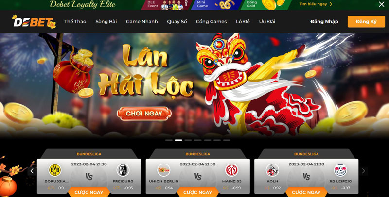 Tổng quan về trang cá cược thể thao và giải trí DEBET
